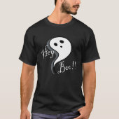 Couple  Hey Boo Ghost Halloween Tシャツ (正面)