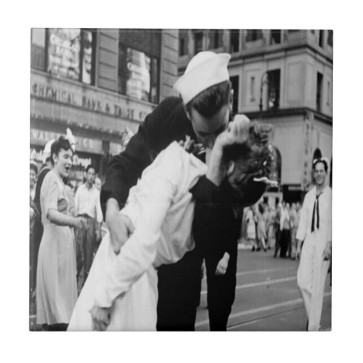 Couple.Hugのキスのタイルの接吻 タイル (正面)