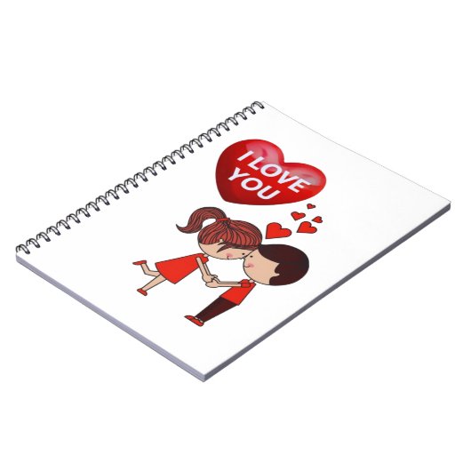 couple image in love! ノートブック (左側)