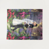 Couple in The Park-56476 タペストリー (正面(横))