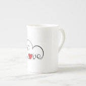 Couple Mug ボーンチャイナマグカップ (正面右)