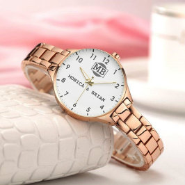 Couple Name Sentimental Wedding Keepsake 腕時計