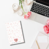 Couple Photo Heart Background Custom romantic ポストイット