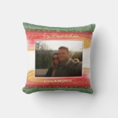 Couple Photo Merry Christmas  クッション (正面)