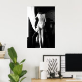 Couple Print, Vintage Black and White Photography ポスター (ホームオフィス)