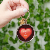 Couple´sはハートを示します キーホルダー (手)