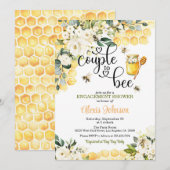 Couple to Bee Engagement Shower Invitation 招待状 (正面/裏面)