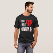 Couple Valentine's Day Single Married Or Hungry AF Tシャツ (正面フル)