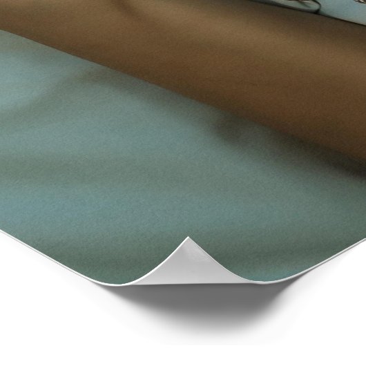 Couple Wedding Image Poster Personalized Love Deco ポスター (角)