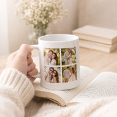 Couples Anniversary Gift Photo Collage コーヒーマグカップ