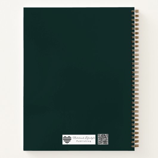 Couple's Interlocking Circle ノートブック (裏面)