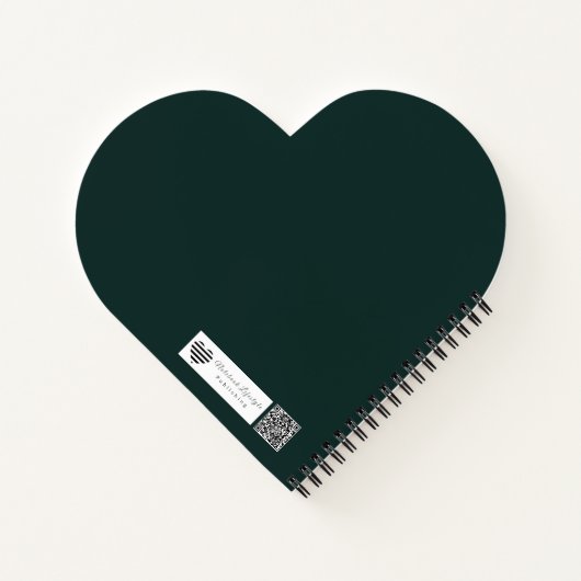 Couple's Interlocking Circle ノートブック (裏面)