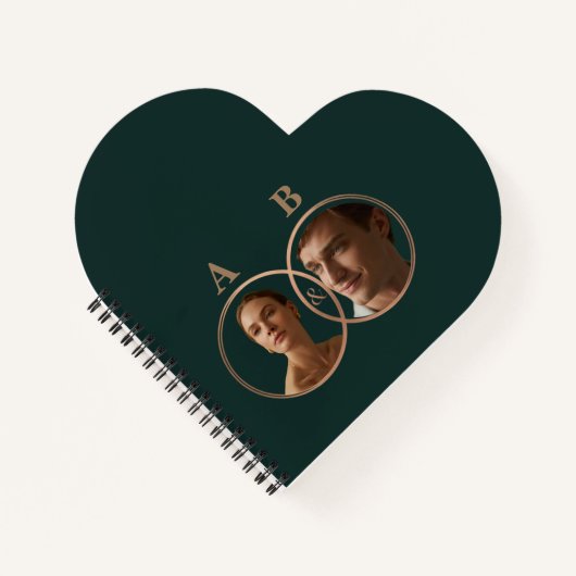 Couple's Interlocking Circle ノートブック (正面)