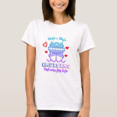Couples Shirt - Wife & Wife Cruising Partners Tシャツ (正面)