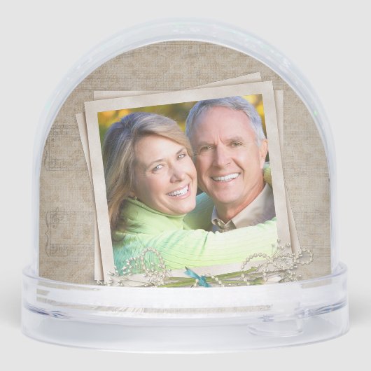 Couples Snapshot In a Retro Photo Frame (裏面)