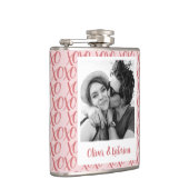 Couple's Valentine's XOXO Photo  フラスク (右)