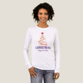 Couples Xmas Tee & Matching Mary Xmas トライブレンドTシャツ (正面全体)