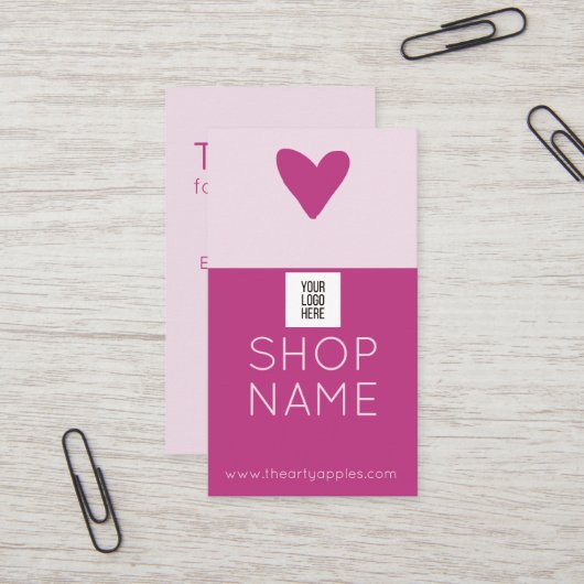 Coupon Insert Card – Money Off Next Order 名刺 (正面/裏面インサイチュ)