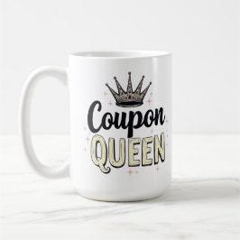 Coupon Queen - Royal Bargain Hunter Crown コーヒーマグカップ
