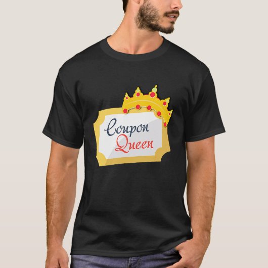 Coupon Queen Shopping Extreme Couponing Couponer B Tシャツ (正面)