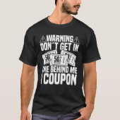 Couponing Couponer Coupon Tシャツ (正面)