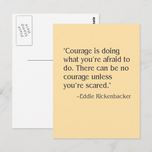 courage ポストカード (正面/裏面)