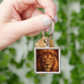 Courage & Faith Lion keychain キーホルダー (手)