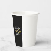 Courage is the key to new opportunity 紙コップ (左)