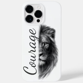 Courage Lion Artistic Minimal- Case-Mate iPhone 14 Pro Maxケース