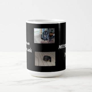 Courage & Love Melanoma Pet Tribute コーヒーマグカップ