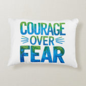 Courage over fear アクセントクッション (裏面)