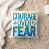 Courage over fear クッション (ブランケット)