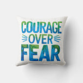 Courage over fear クッション (裏面)