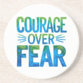 Courage over fear コースター (正面)