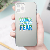 Courage over fear シール (スマートフォン)