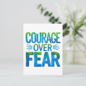 Courage over fear ポストカード (スタンド正面)