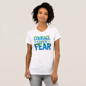 Courage over fear tシャツ (正面フル)