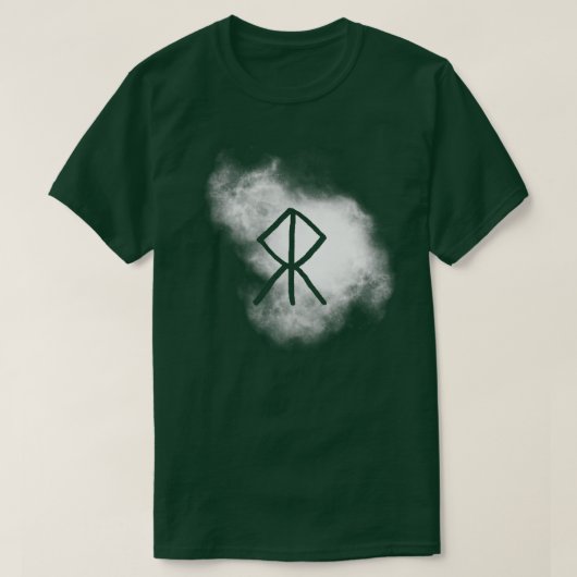 Courage Rune viking Tシャツ (デザイン正面)