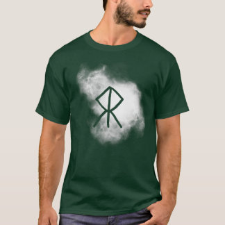 Courage Rune viking Tシャツ