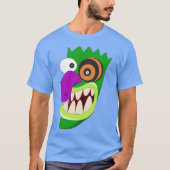 Courage the Cowardly Dog Characters funny Tシャツ (正面)