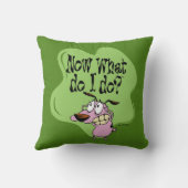 Courage the Cowardly Dog | Now What Do I Do? クッション (裏面)