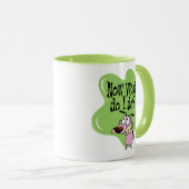 Courage the Cowardly Dog | Now What Do I Do? マグカップ (正面右)