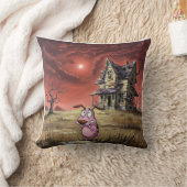 Courage the cowardly dog pillow クッション (ブランケット)