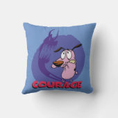 Courage the Cowardly Dog | Shadow Graphic クッション (裏面)