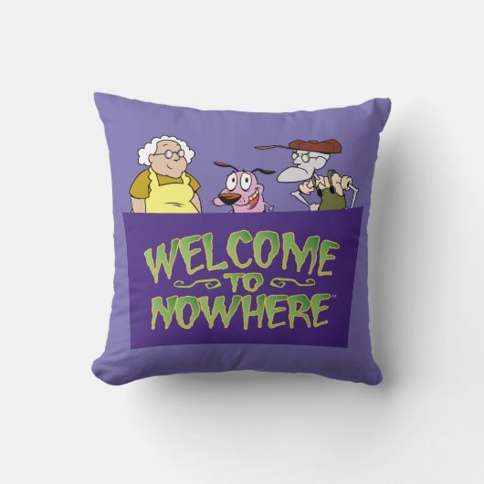 Courage the Cowardly Dog | Welcome To Nowhere クッション (正面)