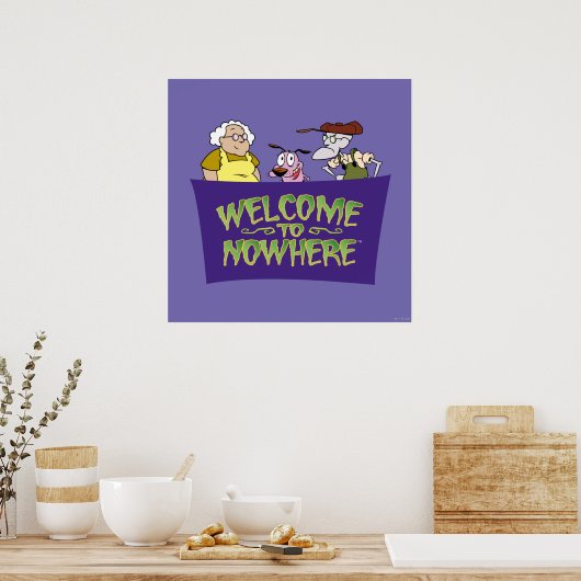 Courage the Cowardly Dog | Welcome To Nowhere ポスター (キッチン)