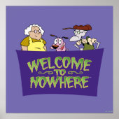 Courage the Cowardly Dog | Welcome To Nowhere ポスター (正面)