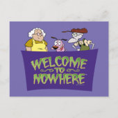 Courage the Cowardly Dog | Welcome To Nowhere ポストカード (正面)