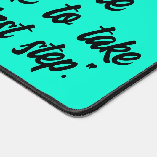 Courage to Begin – Inspirational Deskmat for Dream デスクマット (コーナー)