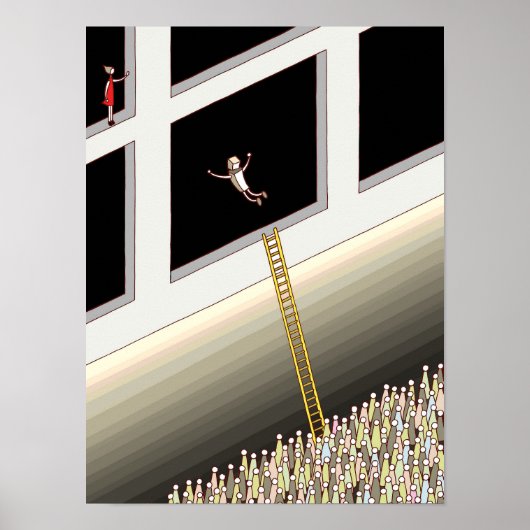 Courage to venture into the unknown darkness. ポスター (正面)